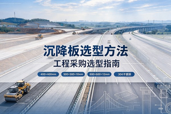 吉县沉降板选择方法