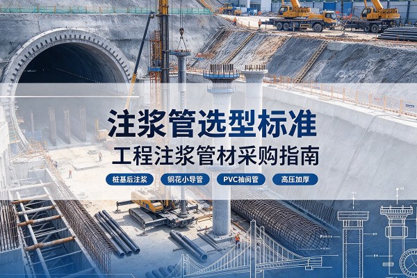 吉县注浆管选型标准