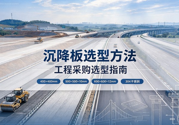 吉县沉降板选择方法